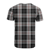 MacPherson of Cluny Black and White Tartan T-Shirt